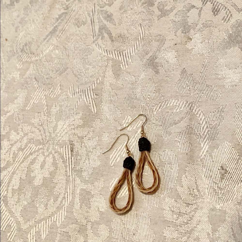 Horsehair earrings - Picture 2 of 4